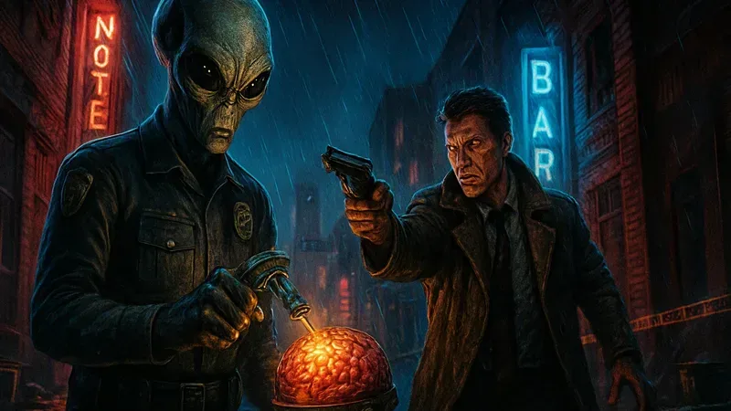 Ich komme in Frieden: Der Alien-Cop, der auch ein Drogendealer ist