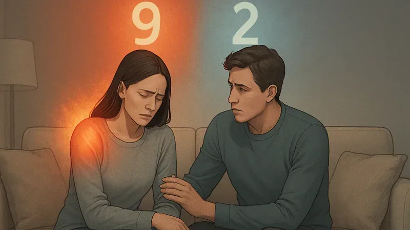 Wahrnehmungsunterschiede von Schmerzen bei Fibromyalgie-Paaren mit Depression verbunden