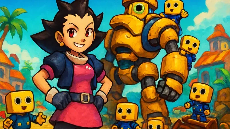 Tron Bonne: The Mega Man Spin-Off That Let You Be the Villain