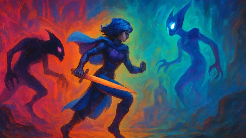 Silhouette Mirage: Um Jogo de Plataforma Que Brinca com Esquerda e Direita