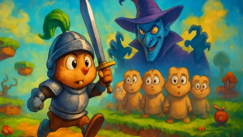 Die Abenteuer von Lomax: Als ein Lemming ein Schwert in die Hand nahm