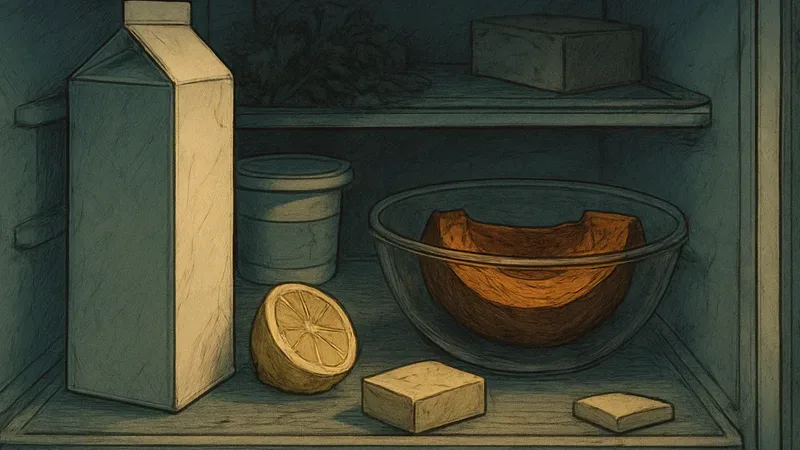 A comida que você para de ver na sua própria geladeira
