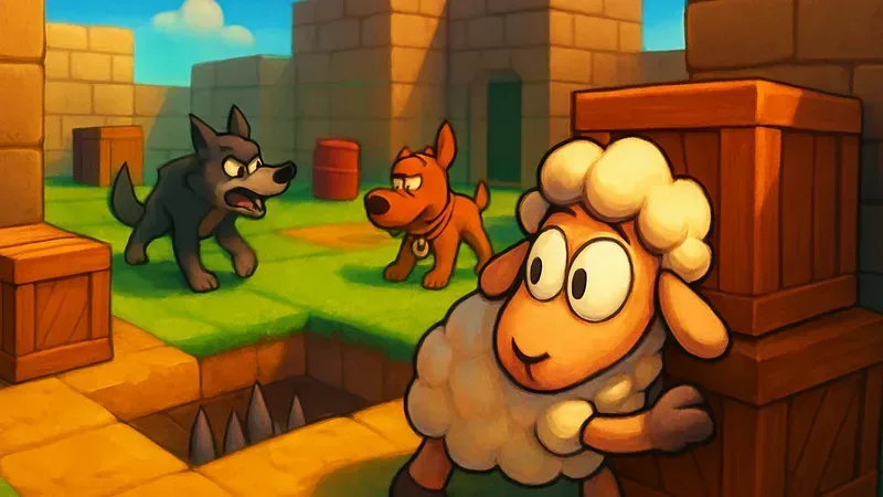 Sheep, Dog 'n' Wolf: Ein Looney Tunes-Stealth-Puzzle, das du wahrscheinlich verpasst hast
