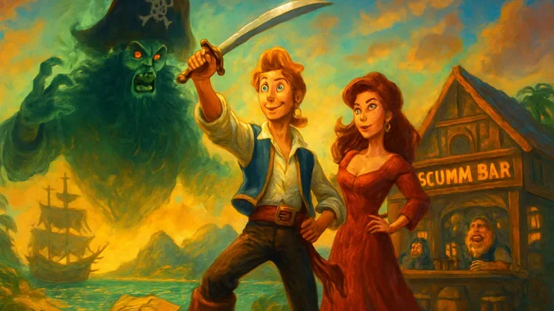 The Secret of Monkey Island: A Pirate's Life in Pixels