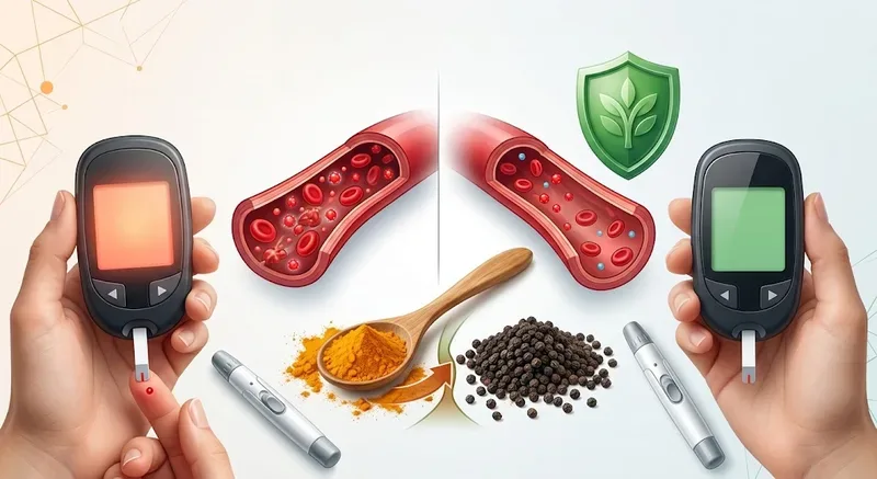 Curcumin and Piperine for Blood Sugar: What a Review Found