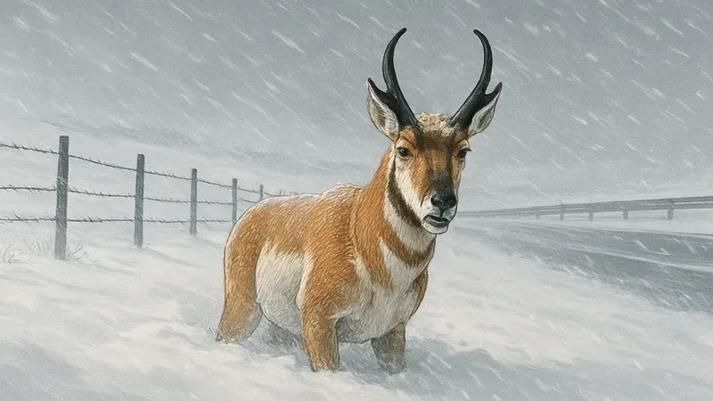 Pronghorn Movements and Mortality During Extreme Weather