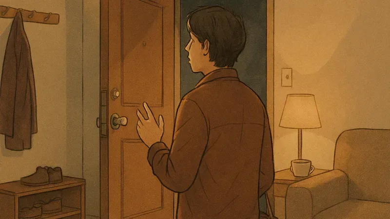 The Small Announcement Before Leaving the House