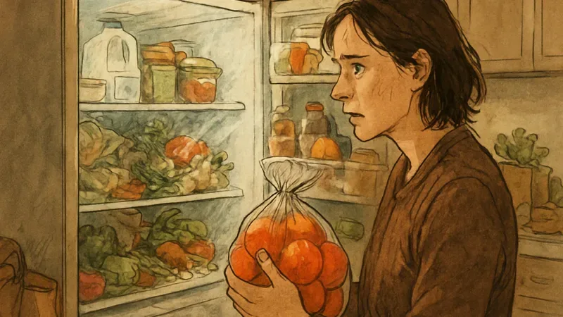 Why a Full Fridge Can Feel Like a Burden