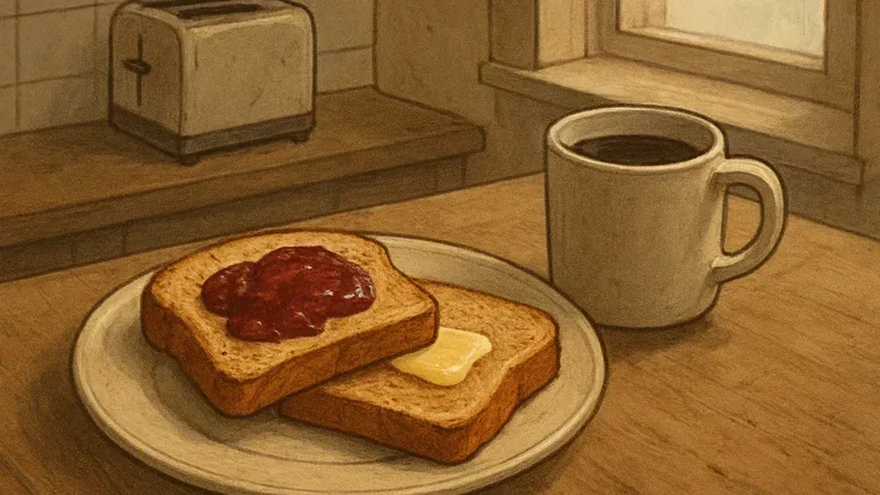 Das Frühstück, das ich seit fünfzehn Jahren esse